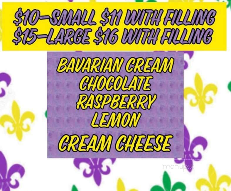 Mikey's Donut King - Opelousas, LA menu_pic