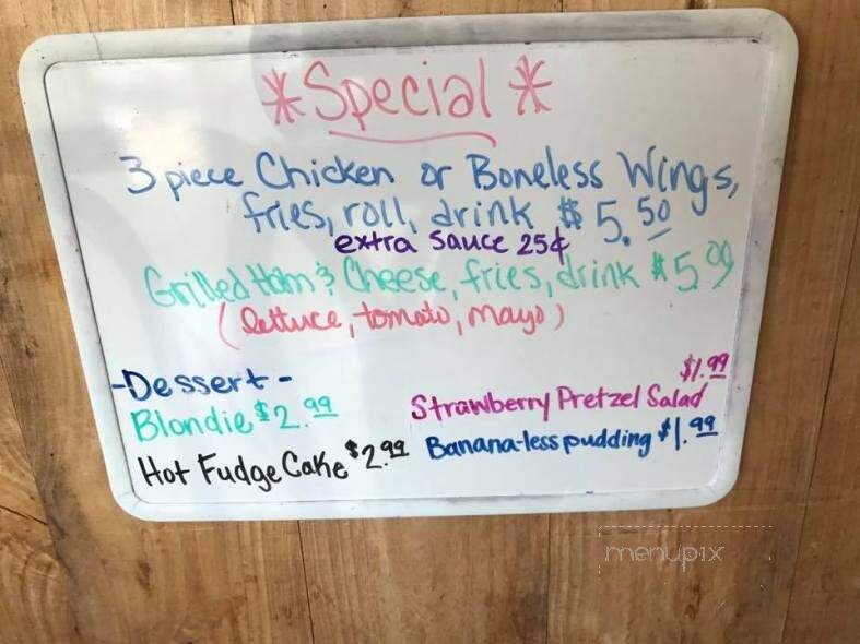 Bobby's Fishermans Catch - Eva, AL menu_pic