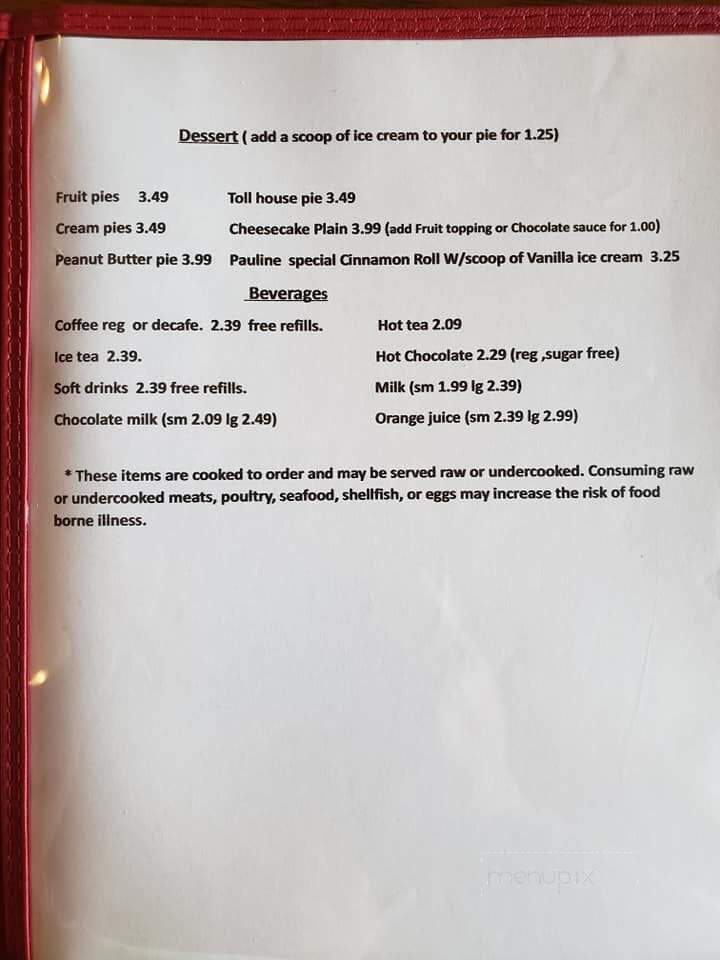 Little Bit of Country Family Restaurant - Erie, PA menu_pic