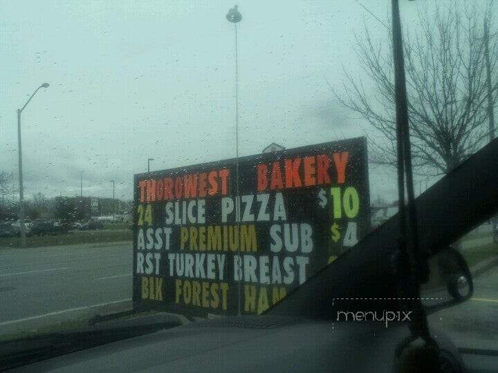 Thorowest Bakery - Niagara Falls, ON menu_pic