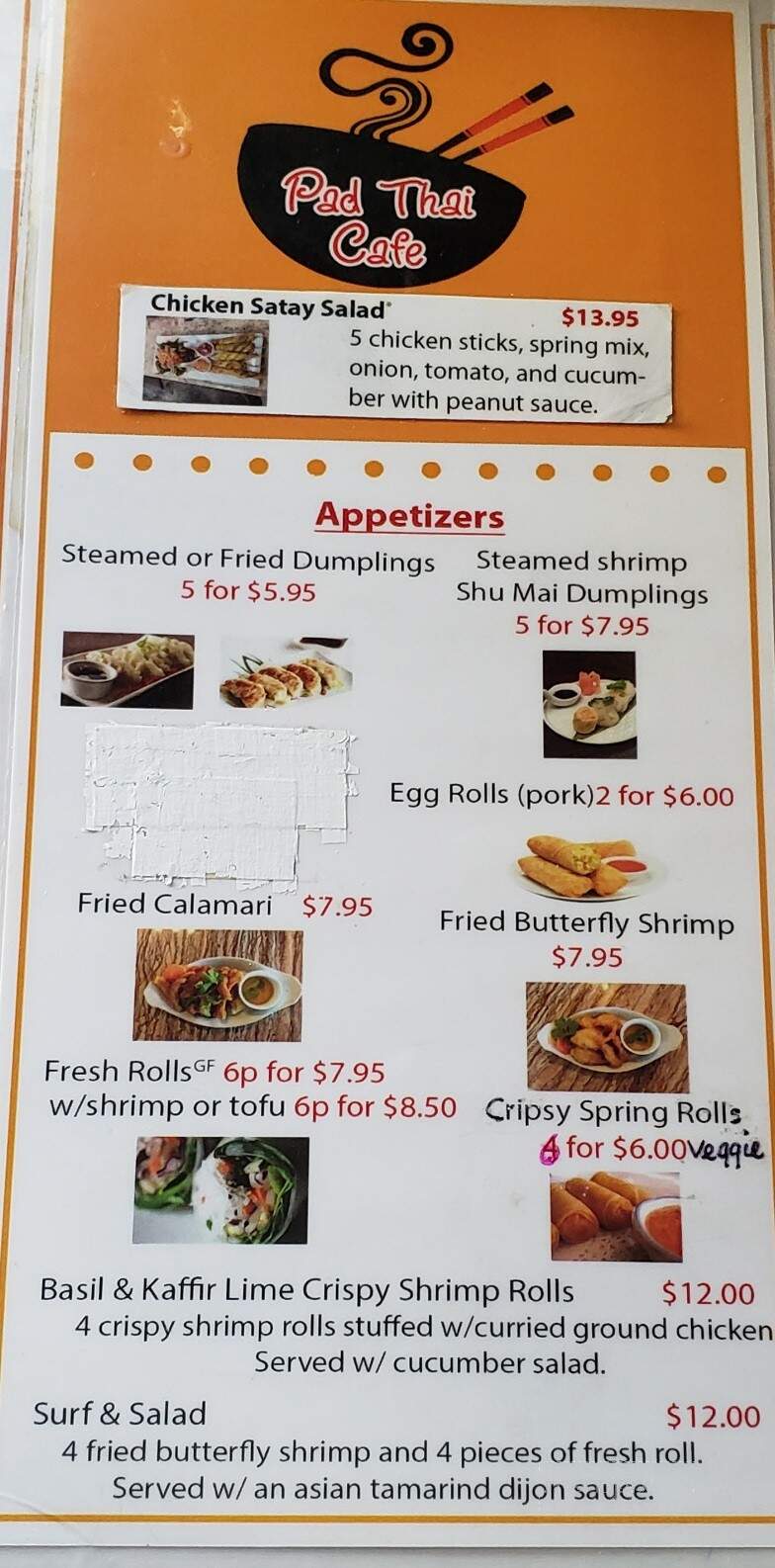 Pad Thai Cafe - Soldotna, AK menu_pic