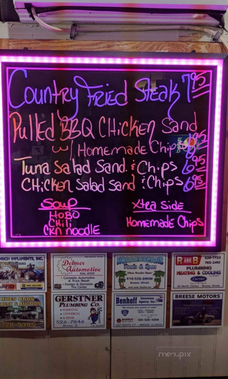 P J's Diner - Breese, IL menu_pic