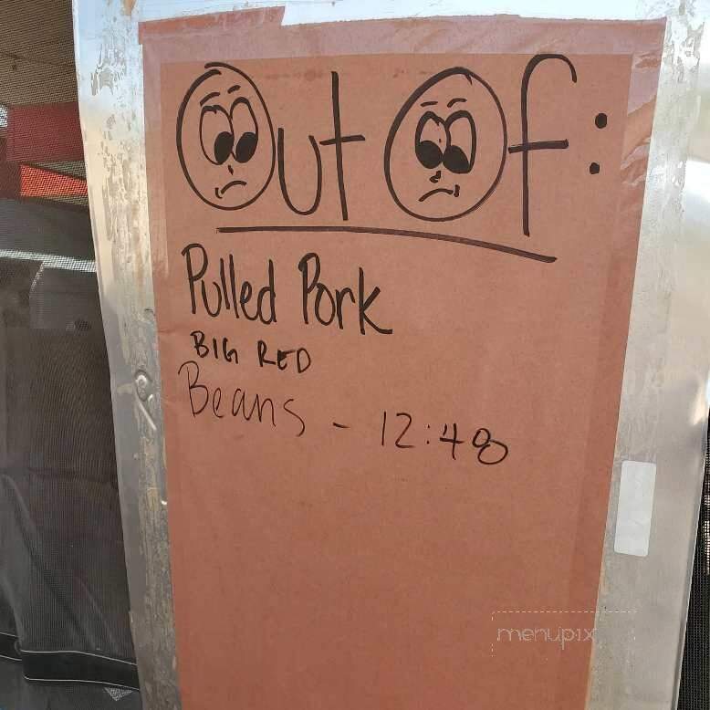 Pitforks and Smokerings BBQ - Slaton, TX menu_pic