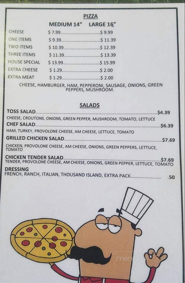 Tho's Pizza & Hot Subs - Badin, NC menu_pic