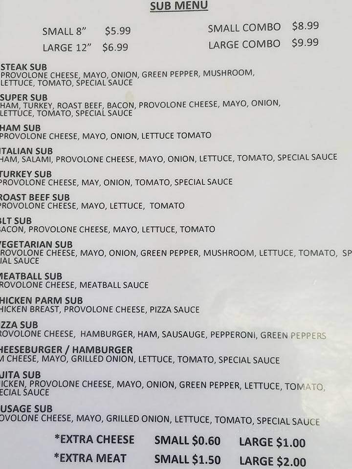 Tho's Pizza & Hot Subs - Badin, NC menu_pic