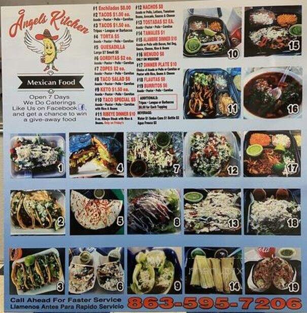 Angel's Kitchen - Winter Haven, FL menu_pic