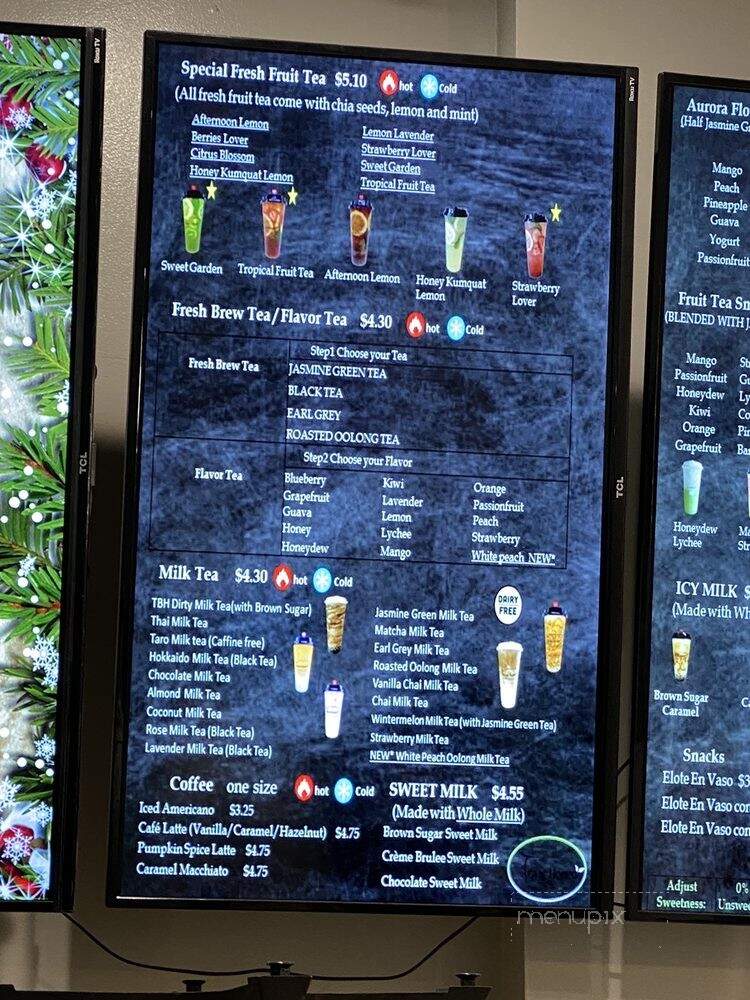 Tea Be Honest - Moreno Valley, CA menu_pic