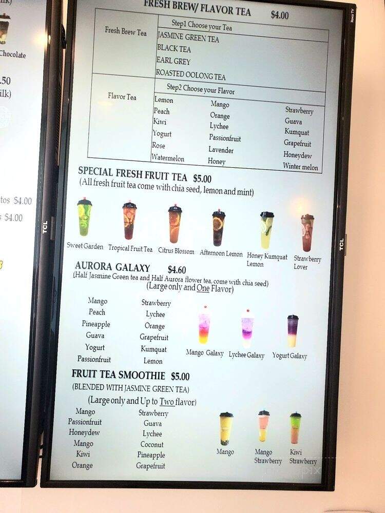 Tea Be Honest - Moreno Valley, CA menu_pic