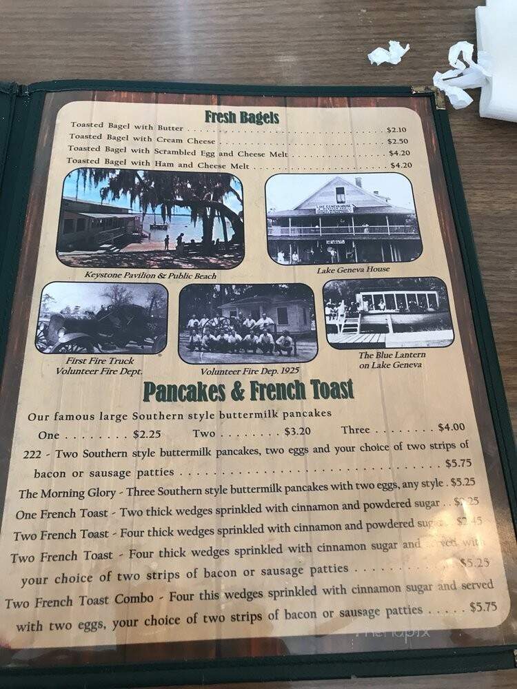 Keystone Inn - Keystone Heights, FL menu_pic