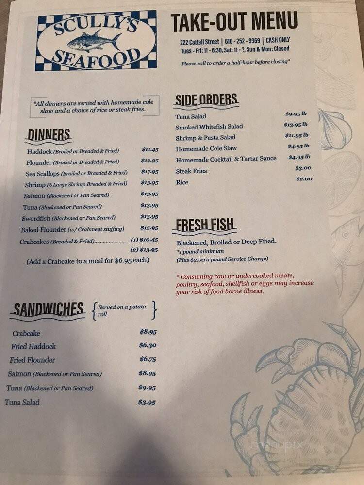 Scully's Seafood - Easton, PA