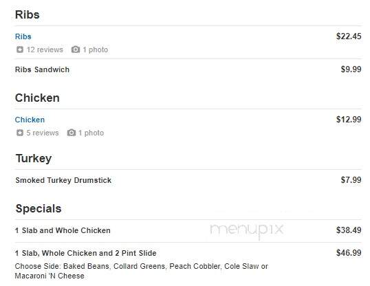 Rodgers B-B-Q - Mobile, AL menu_pic