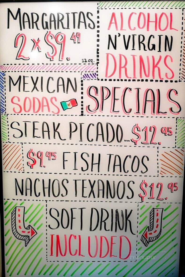 Santa Fe Grill & Bar - Jackson, MS menu_pic