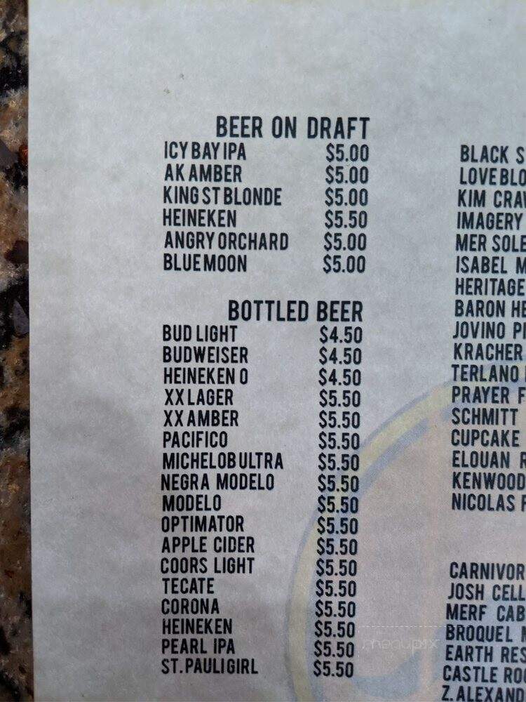 Saint Coyote - Anchorage, AK menu_pic