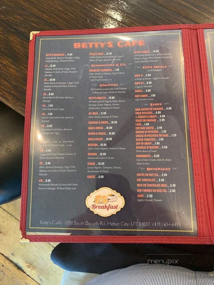 Betty's Cafe - Heber, UT