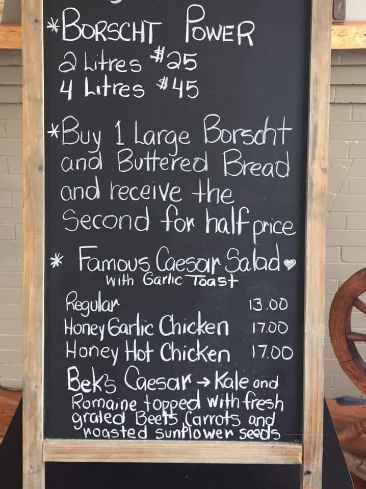The Borscht Bowl - Grand Forks, BC menu_pic
