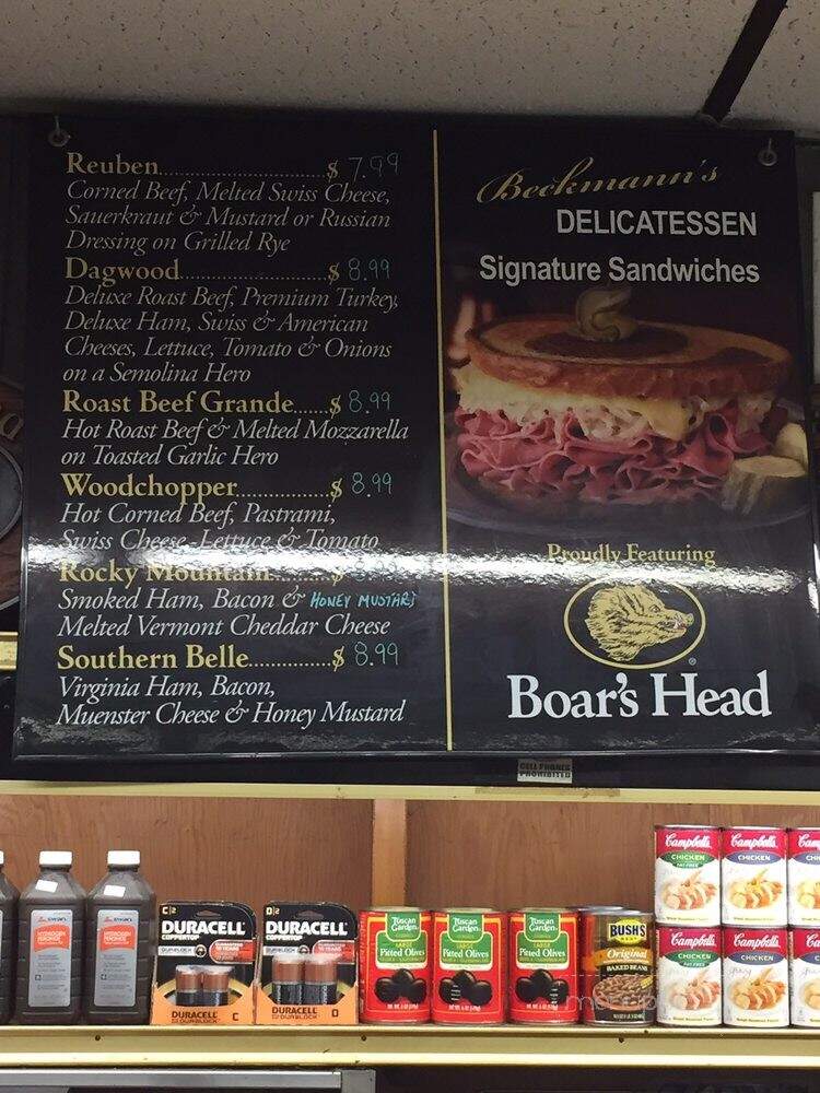 Beckmann's Delicatessen - Lynbrook, NY menu_pic
