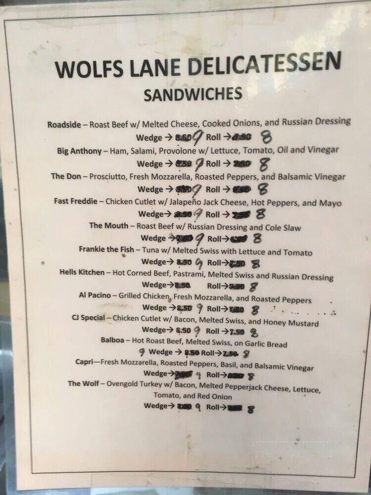 Wolf's Lane Delicatessen - Pelham, NY