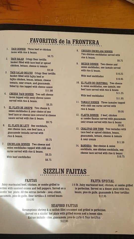 Polo's Mexican Cafe - Weatherford, TX menu_pic