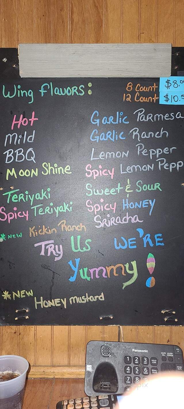 Simon's Bar & Grill - Anderson, SC menu_pic