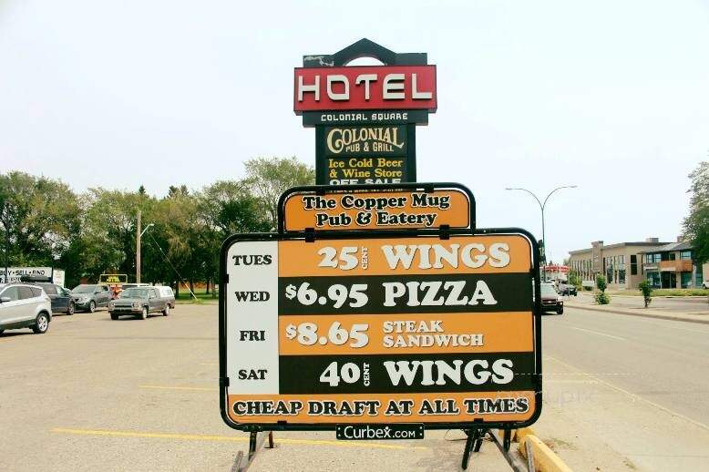 Copper Mug Pub & Grill - Saskatoon, SK menu_pic