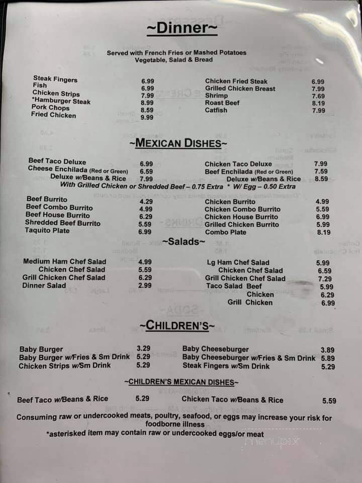 Al-O-Mar Restaurant - Tularosa, NM