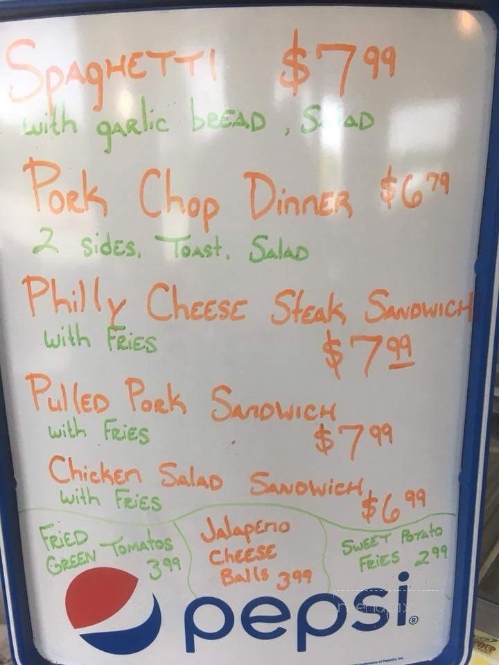 Prairie Rose Grille - Chelsea, OK menu_pic