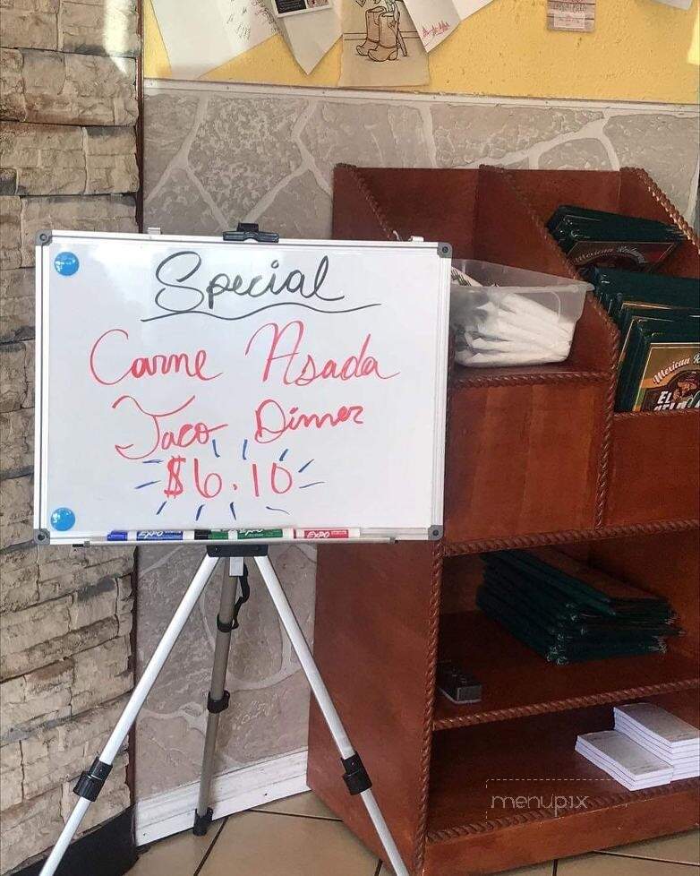 El Celaya - Roland, OK menu_pic