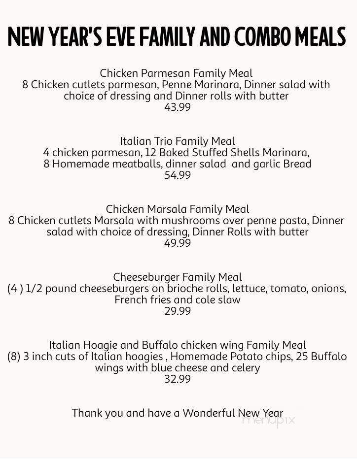 Lutzi's Courtyard Cafe - Easton, PA menu_pic
