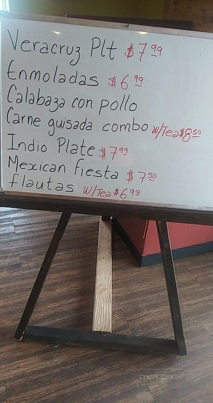 Rosita's Mexican Restaurant - Harlingen, TX menu_pic