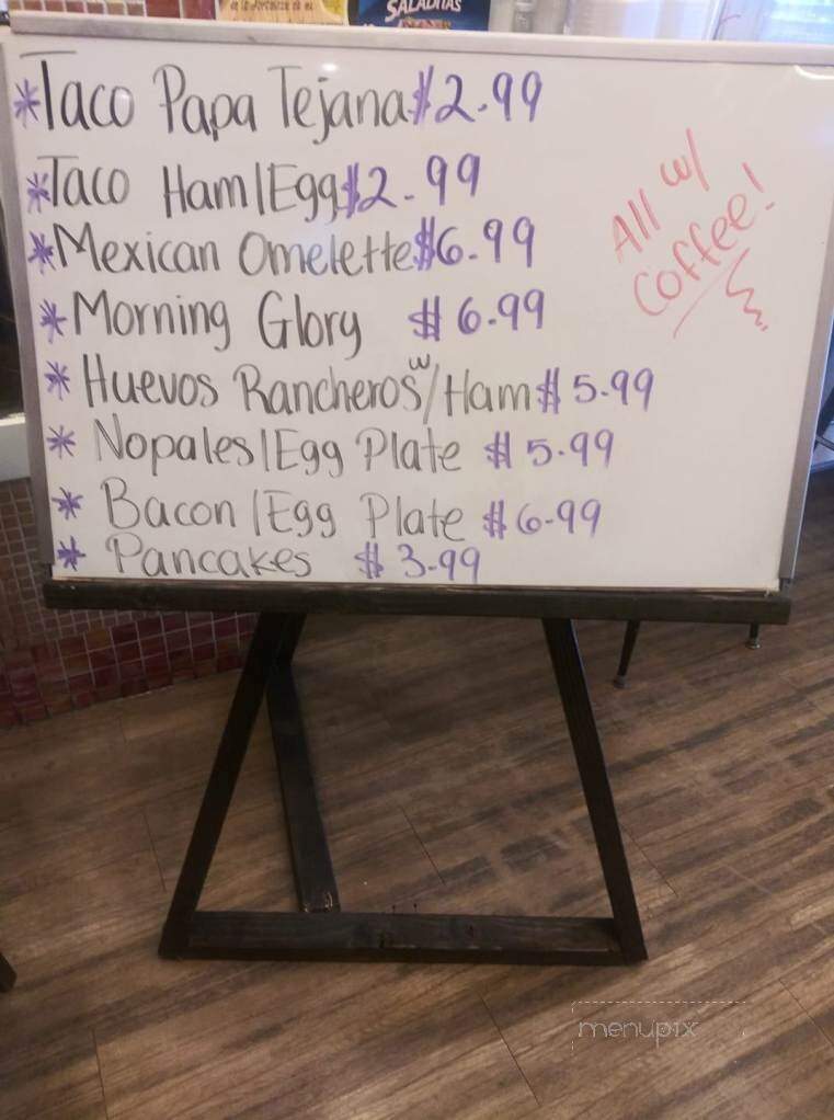 Rosita's Mexican Restaurant - Harlingen, TX menu_pic