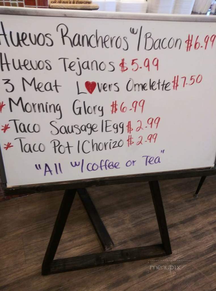 Rosita's Mexican Restaurant - Harlingen, TX menu_pic