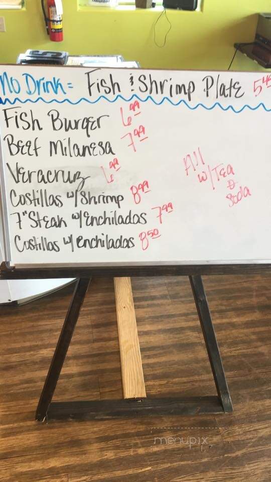 Rosita's Mexican Restaurant - Harlingen, TX menu_pic
