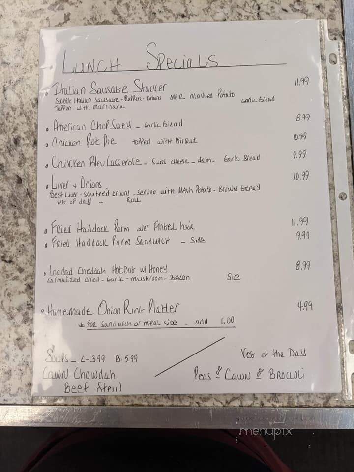 Ryan's Place - Epping, NH menu_pic