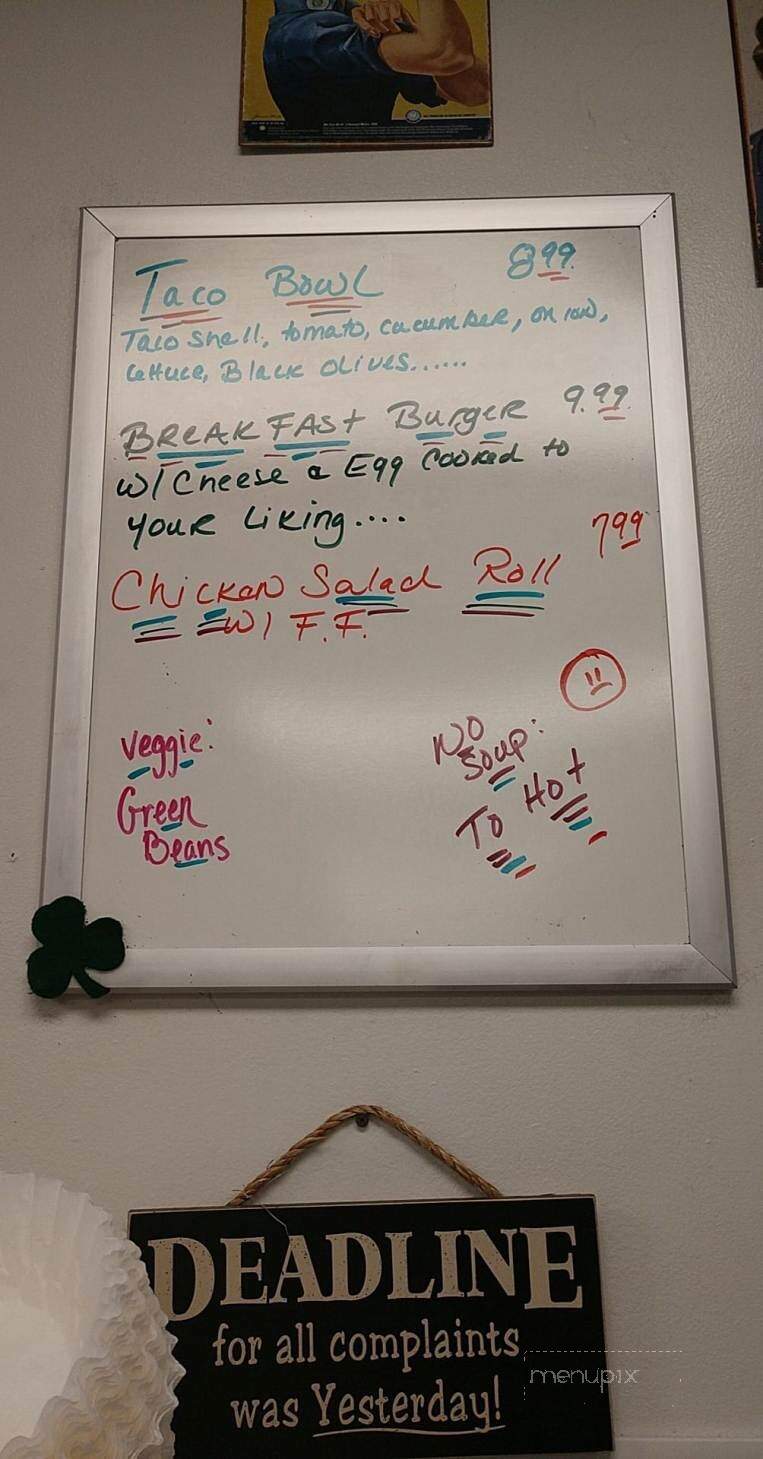 Ryan's Place - Epping, NH menu_pic