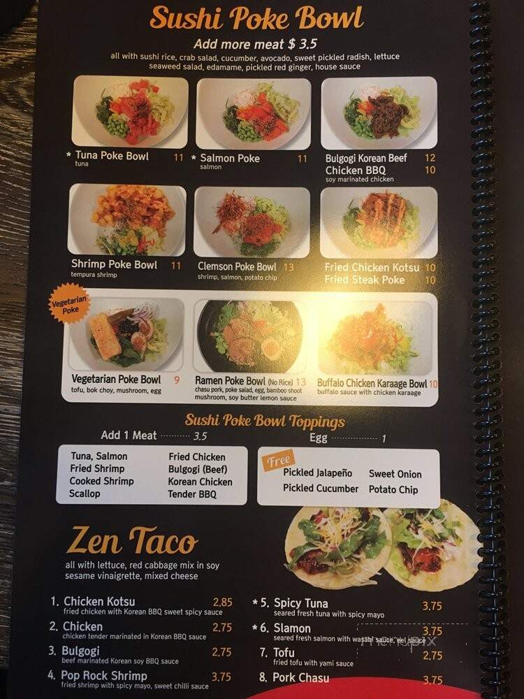 Zen Ramen and Sushi Burrito - Greenville, SC