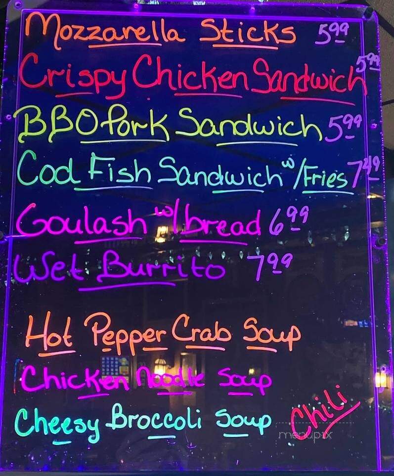 Idle Hour Tavern - Battle Creek, MI menu_pic