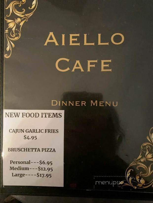 Aiello's Cafe Incorporated - Ridgway, PA menu_pic
