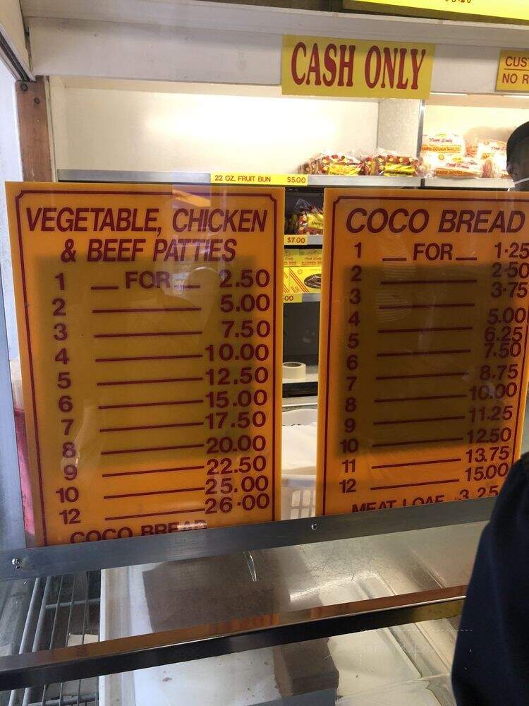 Kingston Tropical Bakery - Bronx, NY menu_pic