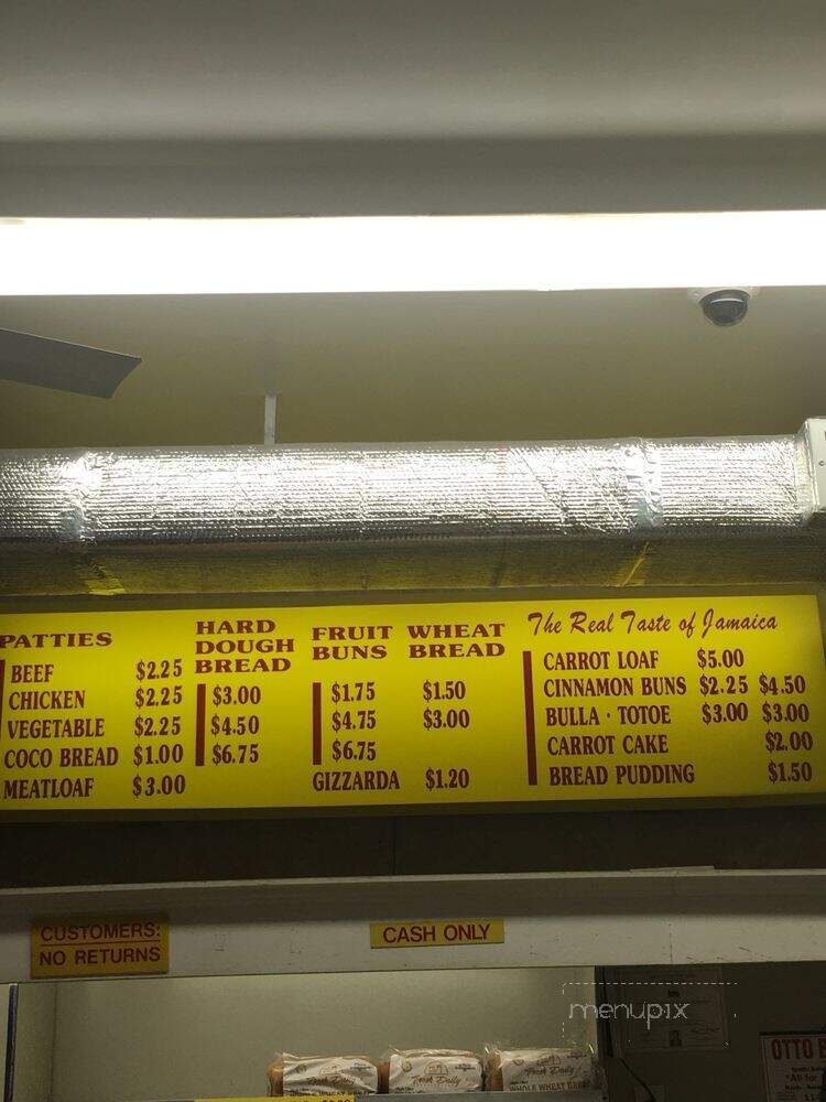 Kingston Tropical Bakery - Bronx, NY menu_pic