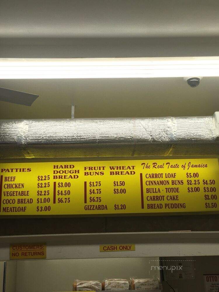 Kingston Tropical Bakery - Bronx, NY menu_pic