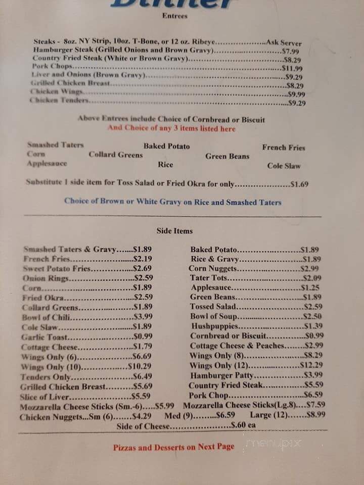 Countryside Cafe - Moore Haven, FL menu_pic