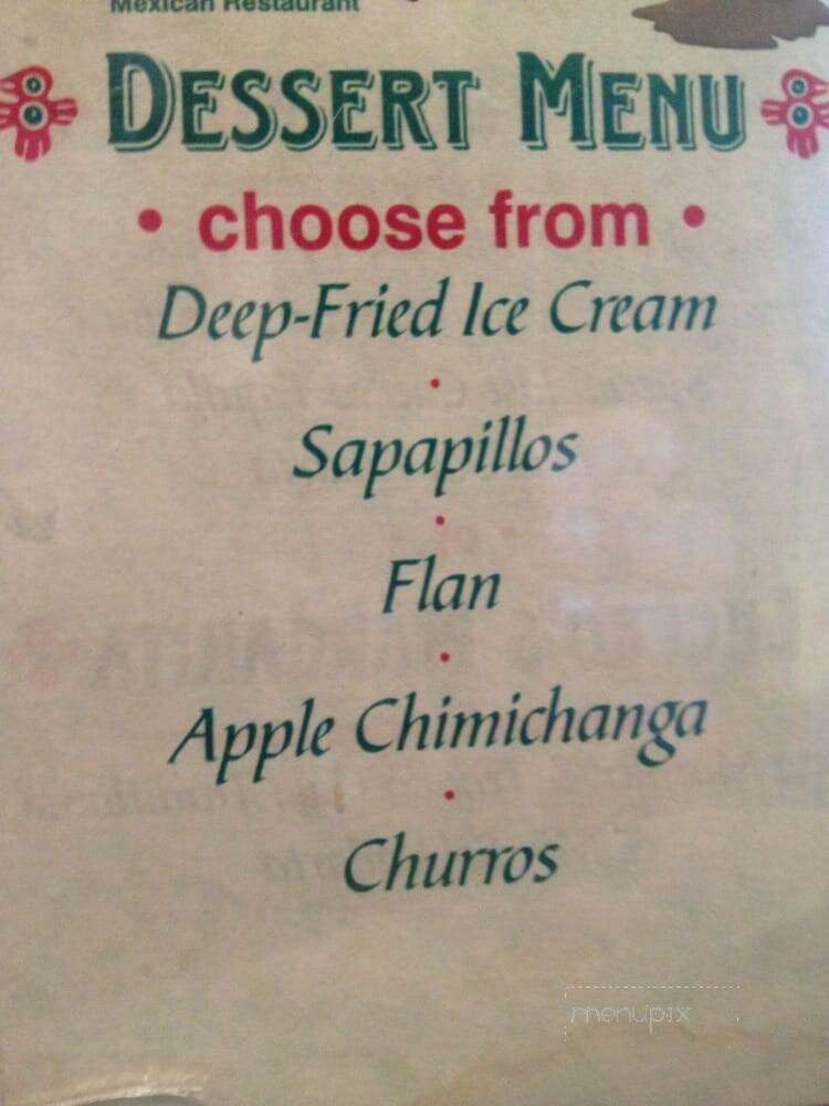 Sol Vallarta - Colfax, WA menu_pic