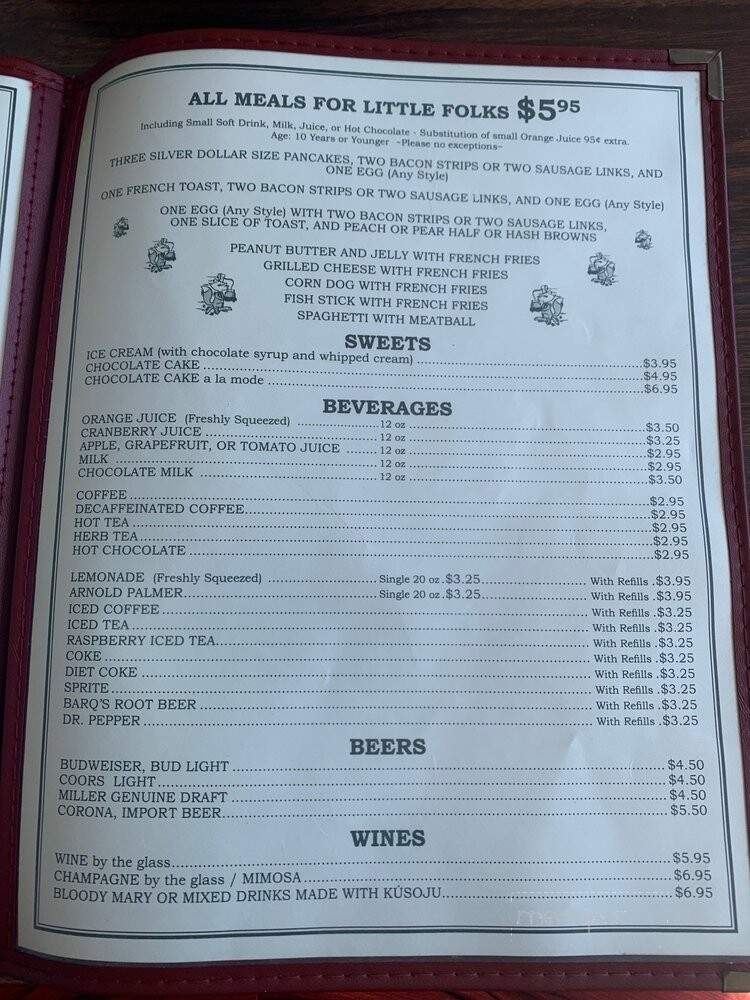 Snooty Fox - Laguna Hills, CA menu_pic