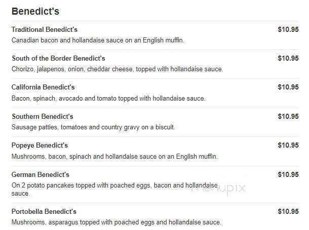 Briana's Restaurant & Pancake House - Palatine, IL menu_pic