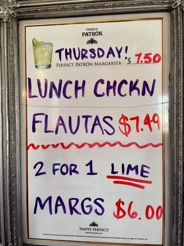 Ranchito - Stevens Point, WI menu_pic