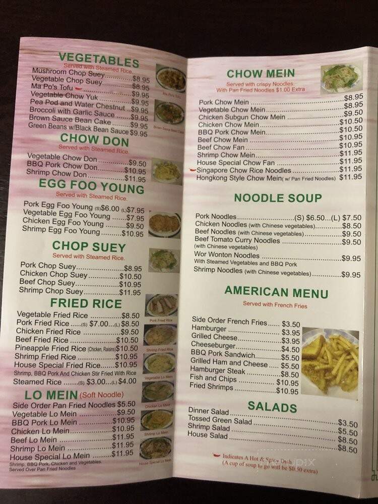 Happy Family - Newberg, OR menu_pic