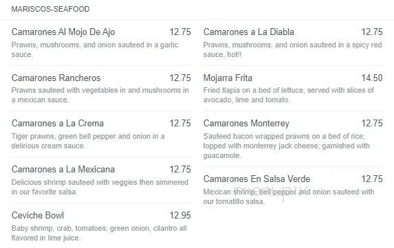 Mi Pueblo - Pontotoc, MS menu_pic
