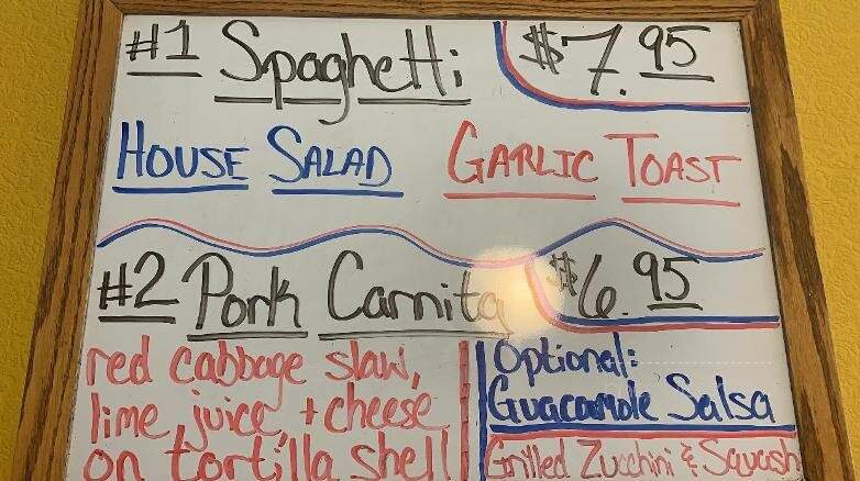 Hilltop Diner - Cowen, WV menu_pic