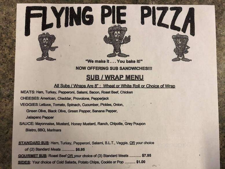 Flying Pie Pizza - Luck, WI