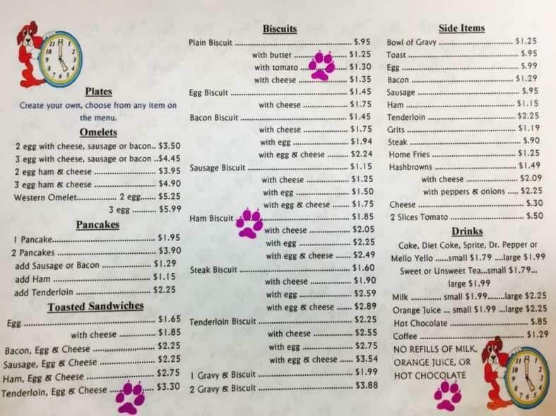 Big Time Cafe - Fort Payne, AL menu_pic